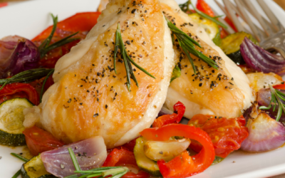 Hühnchen mit Ratatouille – Eiweißreich & Gemüsegefüllt