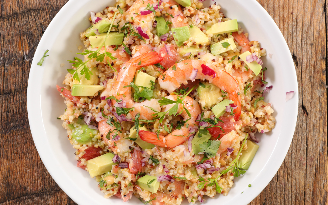 Avocado-Shrimp-Salat – Frisch & Keto-freundlich