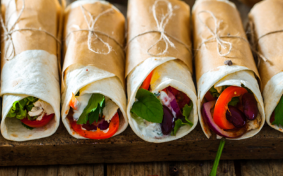 Gegrillte Gemüsewraps – Leicht & Farbenfroh