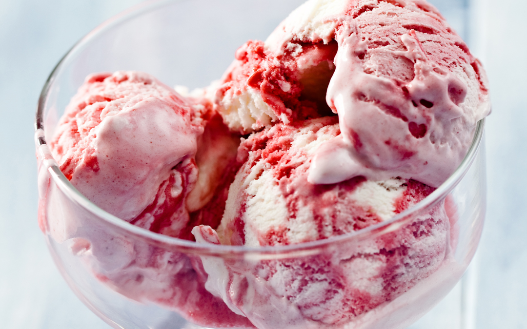 Himbeer-Joghurt-Eis (Ohne Eismaschine)