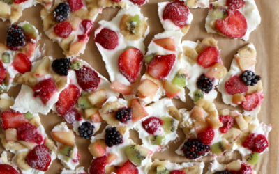 Fruchtige Frozen Yogurt Bites
