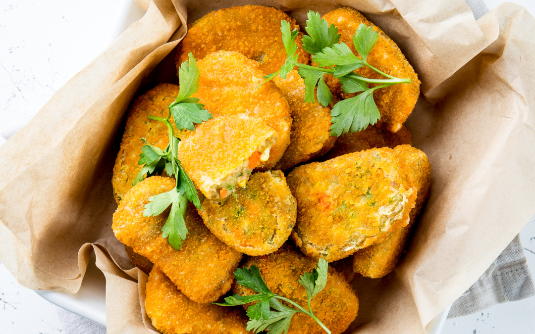 Vegetarische Nuggets: Knusprig & Nährstoffreich