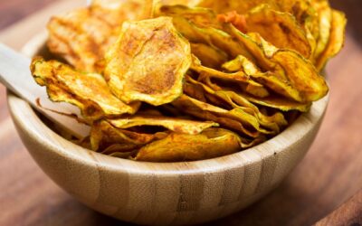 Kalorienarme Gebackene Zucchini-Chips