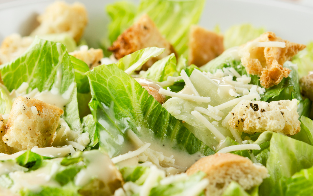 Leichter Caesar Salat