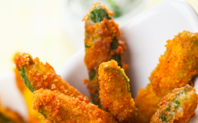 Gebackene Zucchini-Pommes