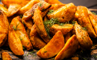 Gebackene Süßkartoffel-Wedges