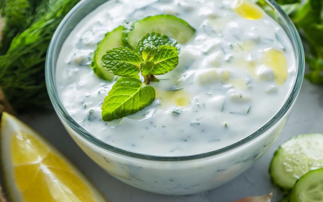 Proteinreicher Griechischer Joghurt-Dip