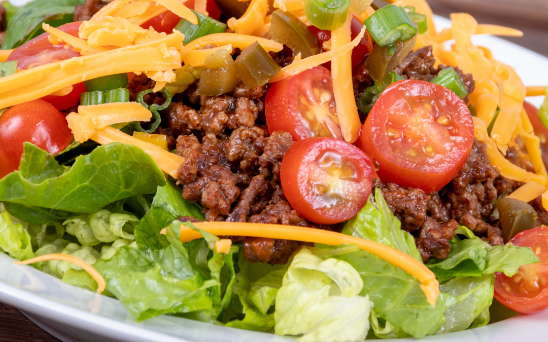 Gesunder Taco-Salat