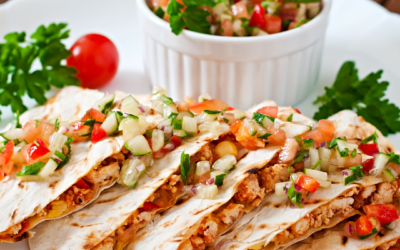 Gesunde Gemüse-Quesadillas