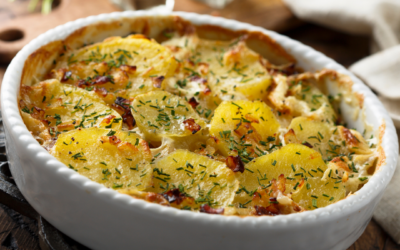 Gesunder Kartoffelgratin