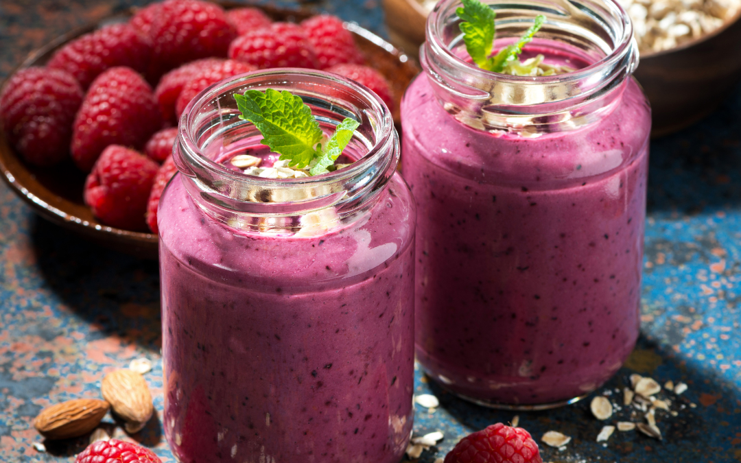 Rhabarber-Ingwer-Smoothie