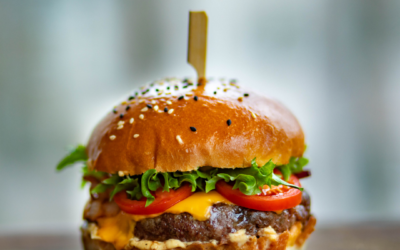 Gesunde Puten-Burger
