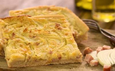 Leichter Zwiebelkuchen