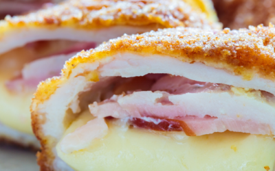 Gesunde Hähnchen-Cordon-Bleu