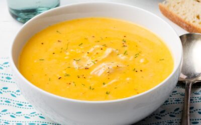 Vitalisierender Kürbis-Kokos-Suppe