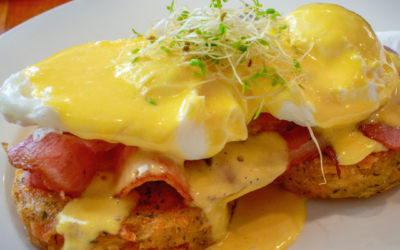 Gesunde Eier Benedict