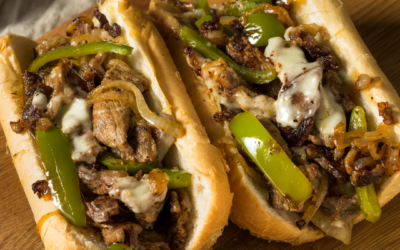 Gesunde Philly Cheesesteak Sandwiches
