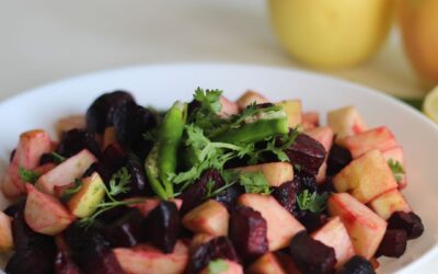 Vitalstoffreicher Apfel-Rote-Bete-Salat