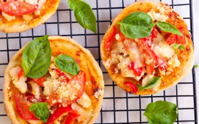Gesunde Gemüse-Mini-Pizzen