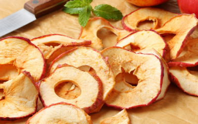 Gebackene Apfel-Chips