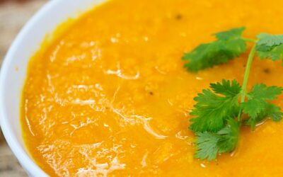 Gesunde Karotten-Ingwer-Suppe