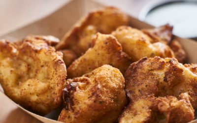Gebackene Tofu-Nuggets