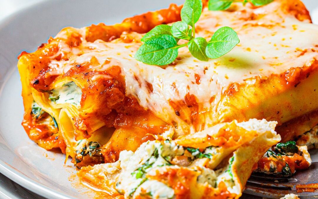 Spinat-Ricotta-Cannelloni