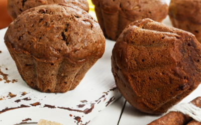Gesunde Schoko-Muffins mit Zucchini und Datteln