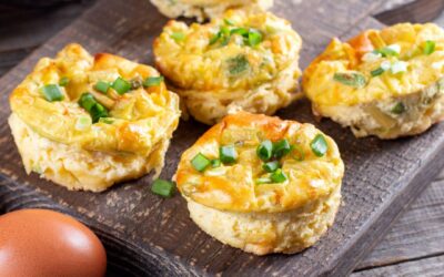 Keto-Eier-Muffins mit Gemüse