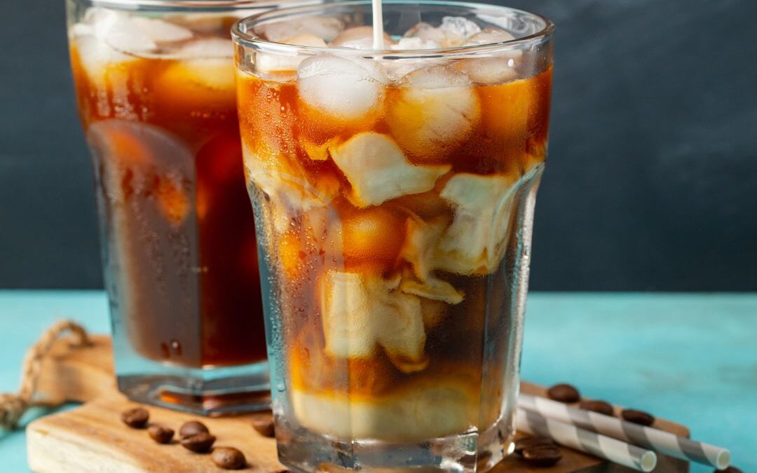 Erfrischender Eiskaffee