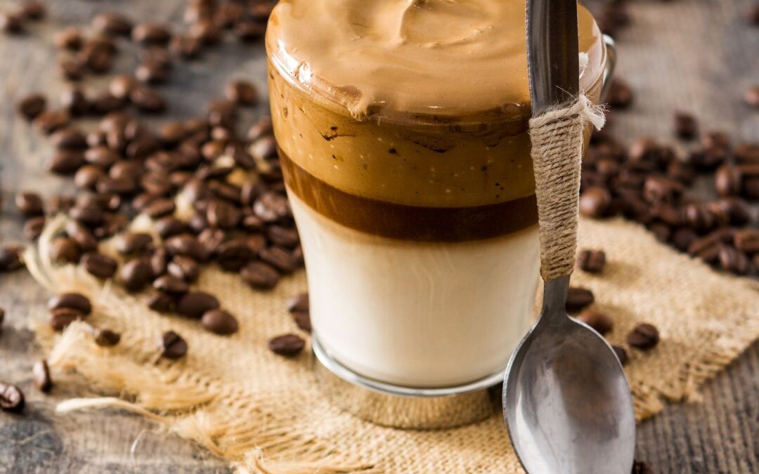 Cremiger Eiskaffee