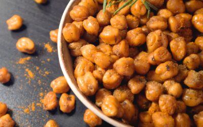 Geröstete Kichererbsen mit Paprika