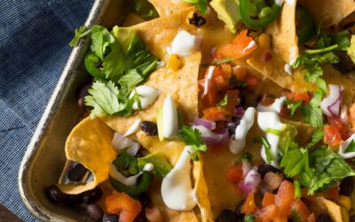 Gesunde Veggie-Loaded Nachos