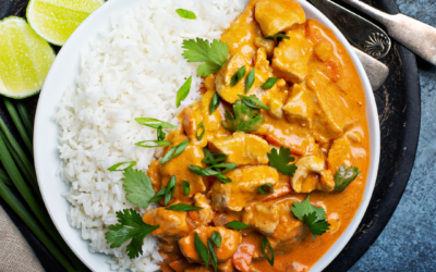 Exotisches Hähnchen-Ananas-Curry
