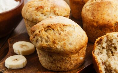 Quinoa-Bananen-Muffins: Gesunder Snack