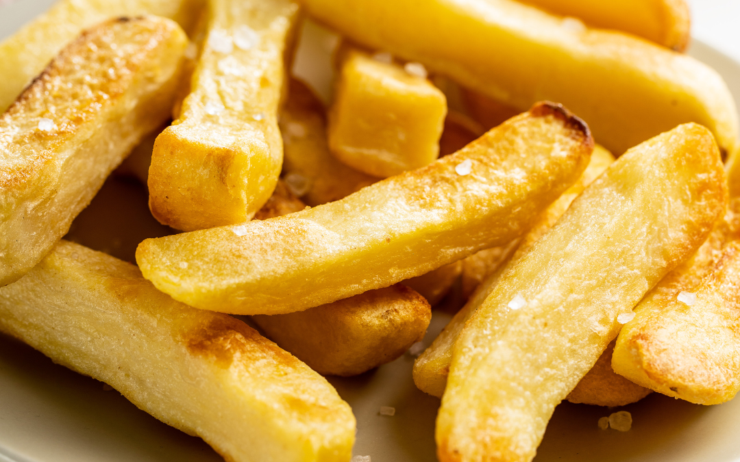 Knusprige Kichererbsen-Pommes
