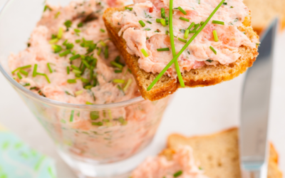 Finnischer Lachsaufstrich mit Dill und Zitrone