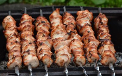 Proteinreiche Türkische Hähnchen-Schaschlik