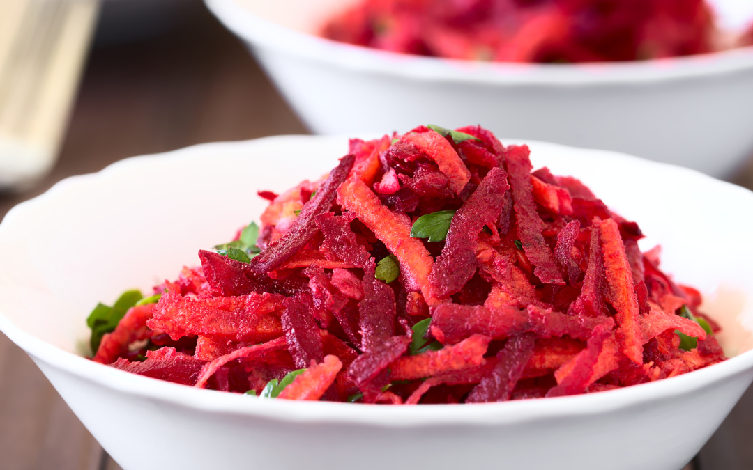 Deutscher Rote Bete-Salat mit Apfel und Meerrettich