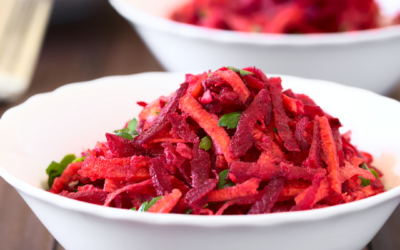 Deutscher Rote Bete-Salat mit Apfel und Meerrettich