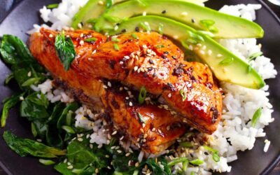 Kohlenhydratarmer Japanischer Teriyaki-Lachs