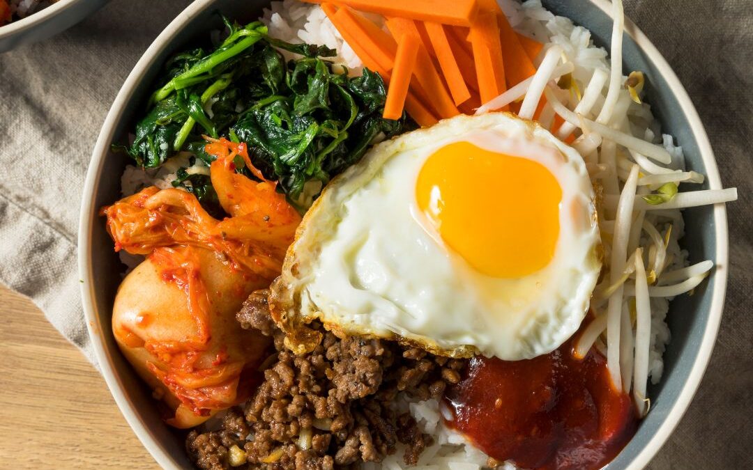 Fitnesstaugliches Koreanisches Bibimbap