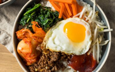 Fitnesstaugliches Koreanisches Bibimbap