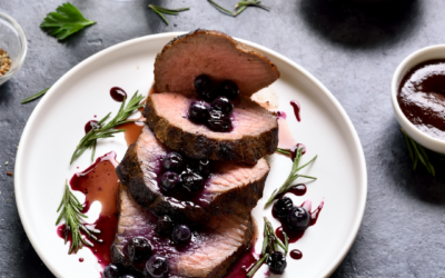Rinderfilet mit Blaubeer-Balsamico-Reduktion