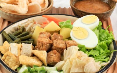 Indonesischer Tempeh Gado-Gado