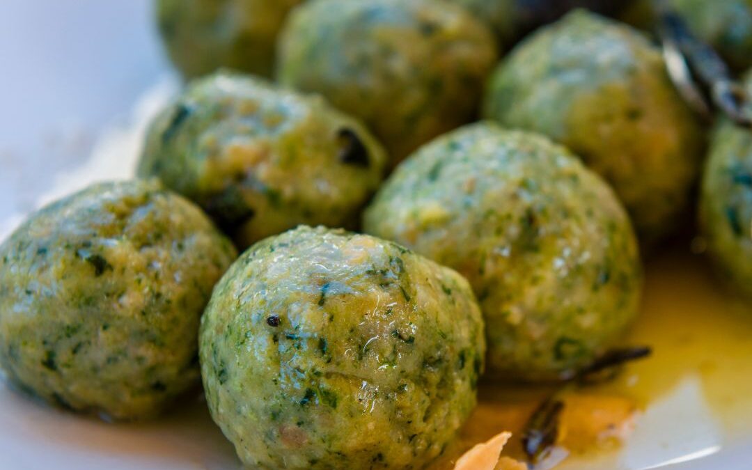 Schweizer Spinatknödel
