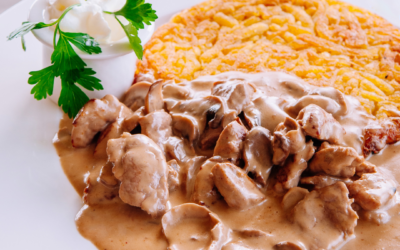 Leichtes Zürcher Geschnetzeltes mit Pilzen