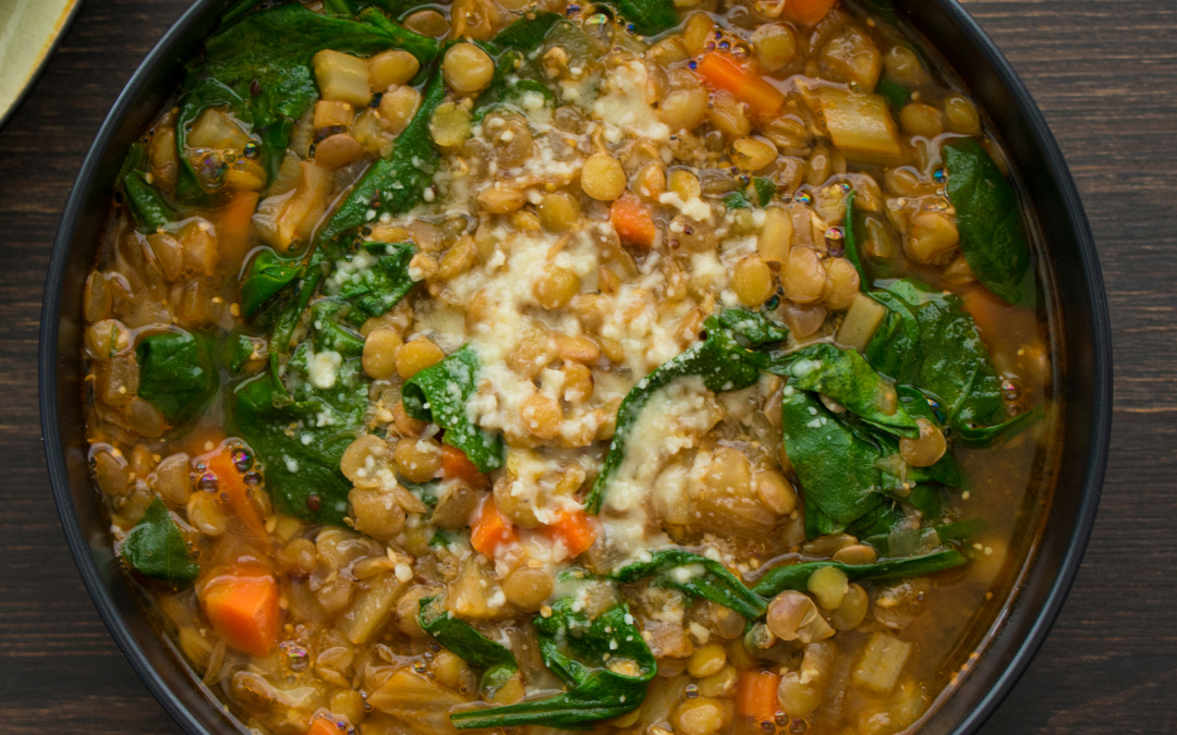 Figurfit Linsensuppe mit Karotten und Spinat