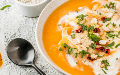 Vitalisierende Süßkartoffel-Suppe mit Kokosmilch