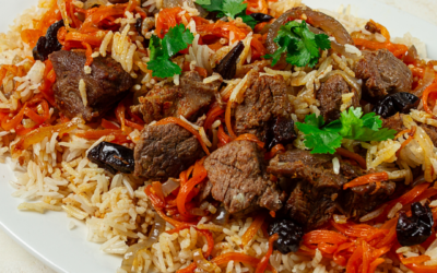 Powerboost Rindfleisch-Pilaw mit Wildreis